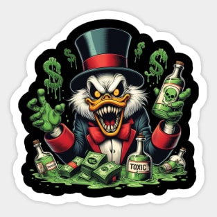 Toxic Scrooge Sticker